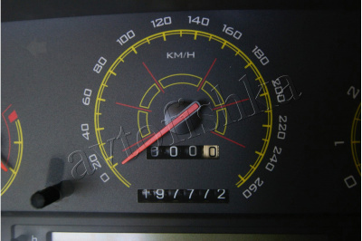Volvo 850 светодиодные шкалы (циферблаты) на панель приборов